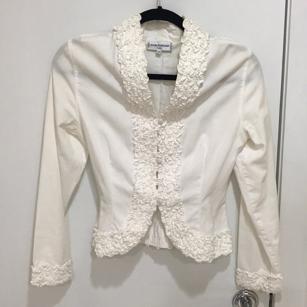 Anne Fontaine En France jacket size 2